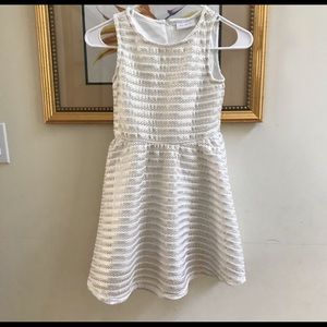Girls place white dress size 7/8